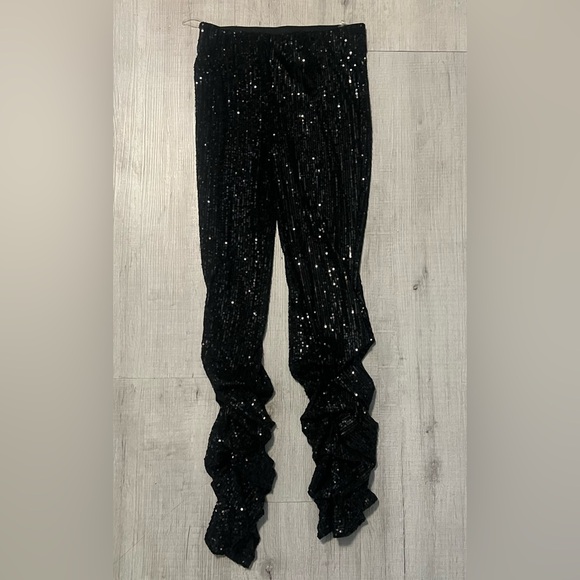 Two Piece Pant Set with Sheer Bodysuit - Picture 9 of 14